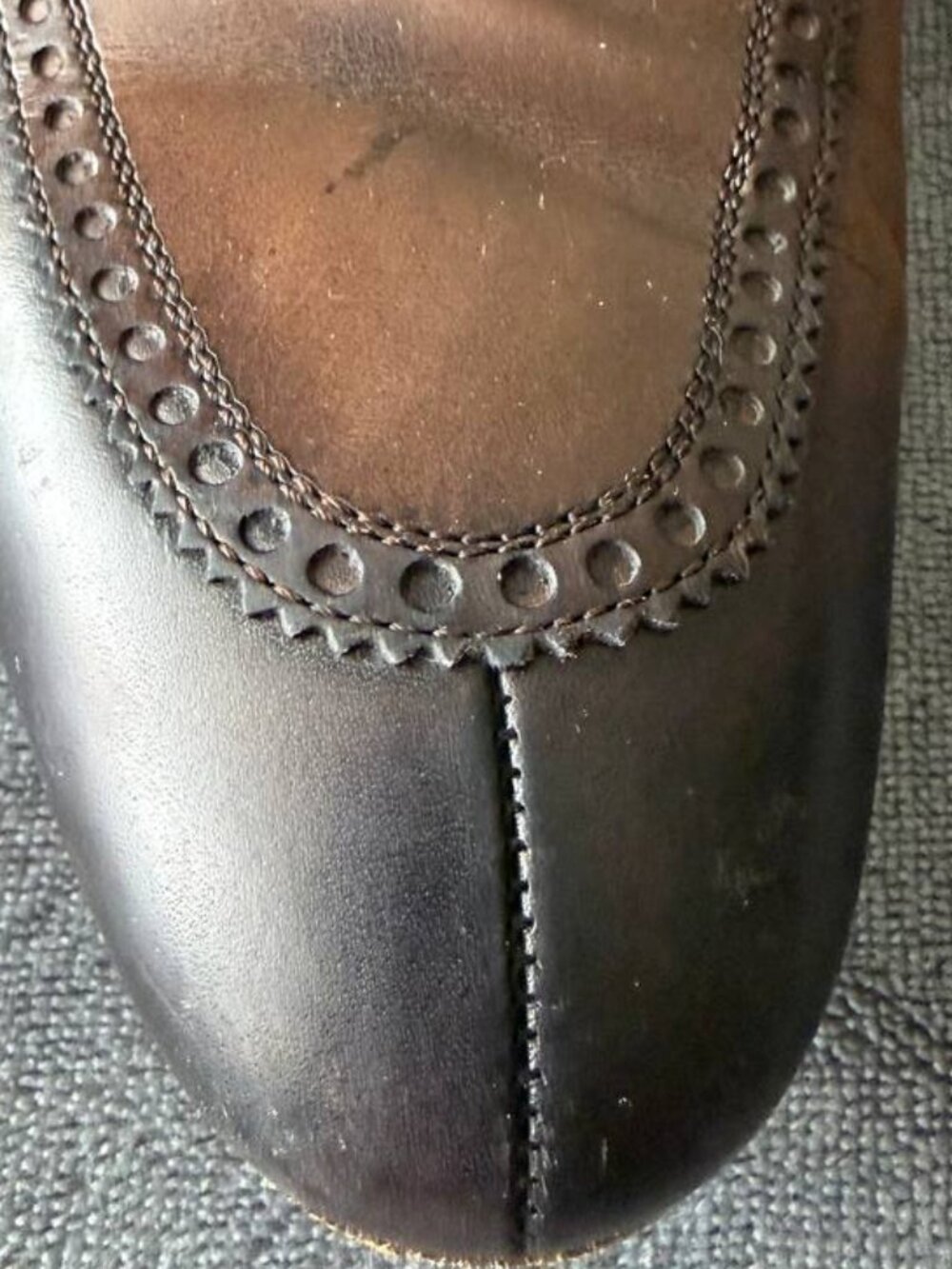 Gucci Horsebit Loafers Men 8 Brown Leather Dress Shoes Italy Slip-On Snaffle - Picture 13 of 14